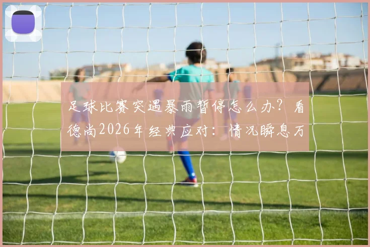 足球比赛突遇暴雨暂停怎么办？看德尚2026年经典应对：情况瞬息万变，唯有耐心等待